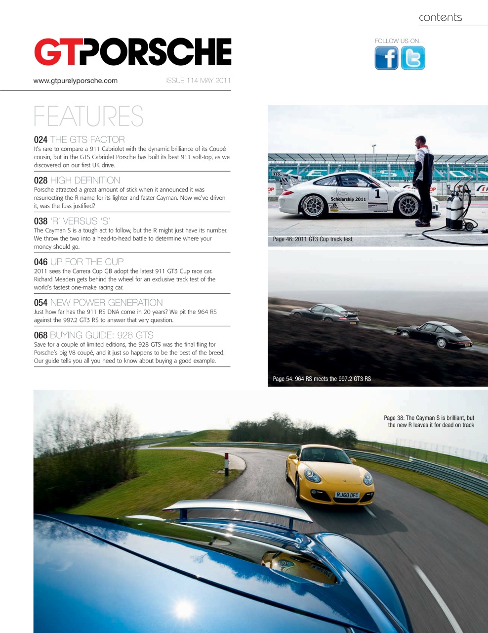 GT Porsche Preview Pages