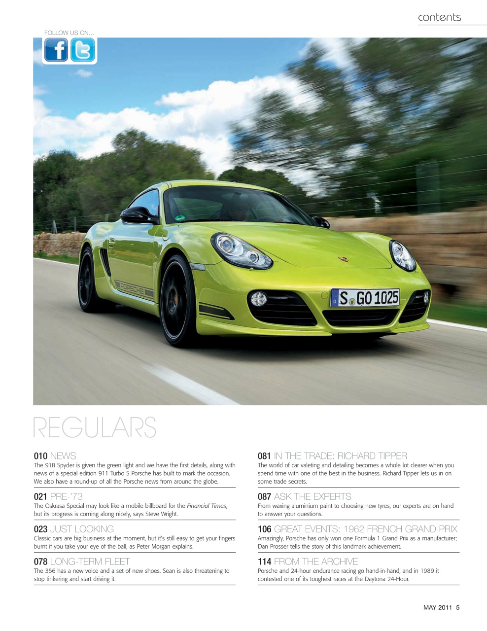 GT Porsche Preview Pages