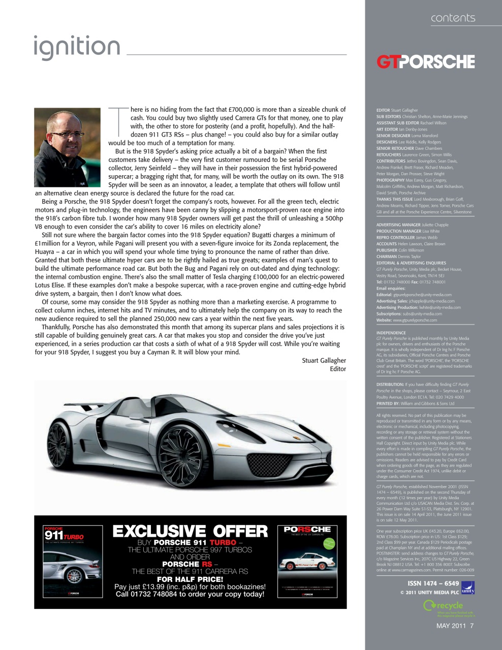 GT Porsche Preview Pages