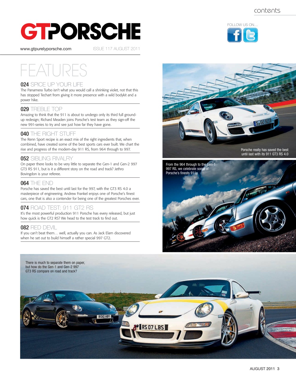GT Porsche Preview Pages