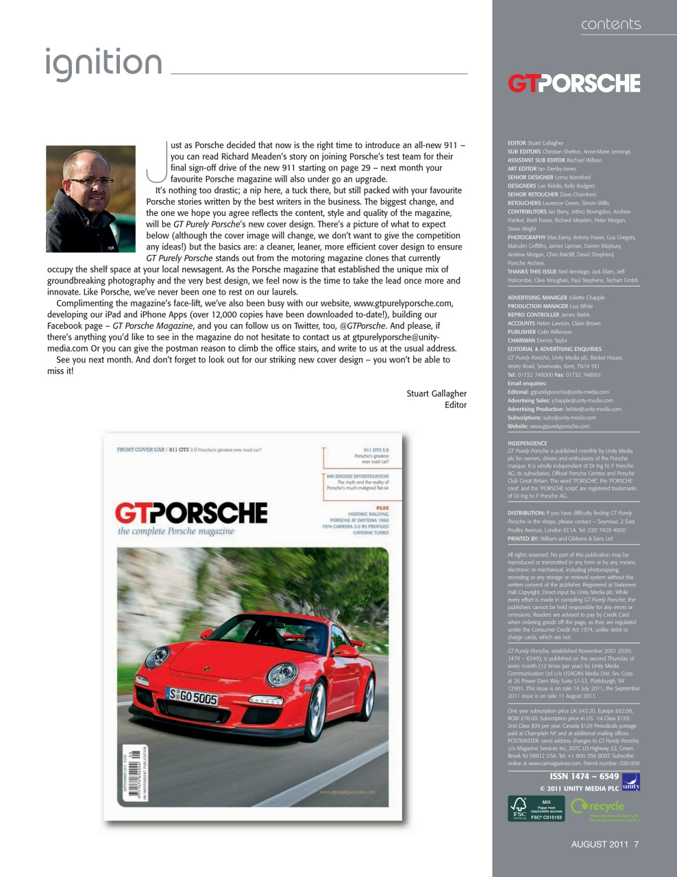 GT Porsche Preview Pages