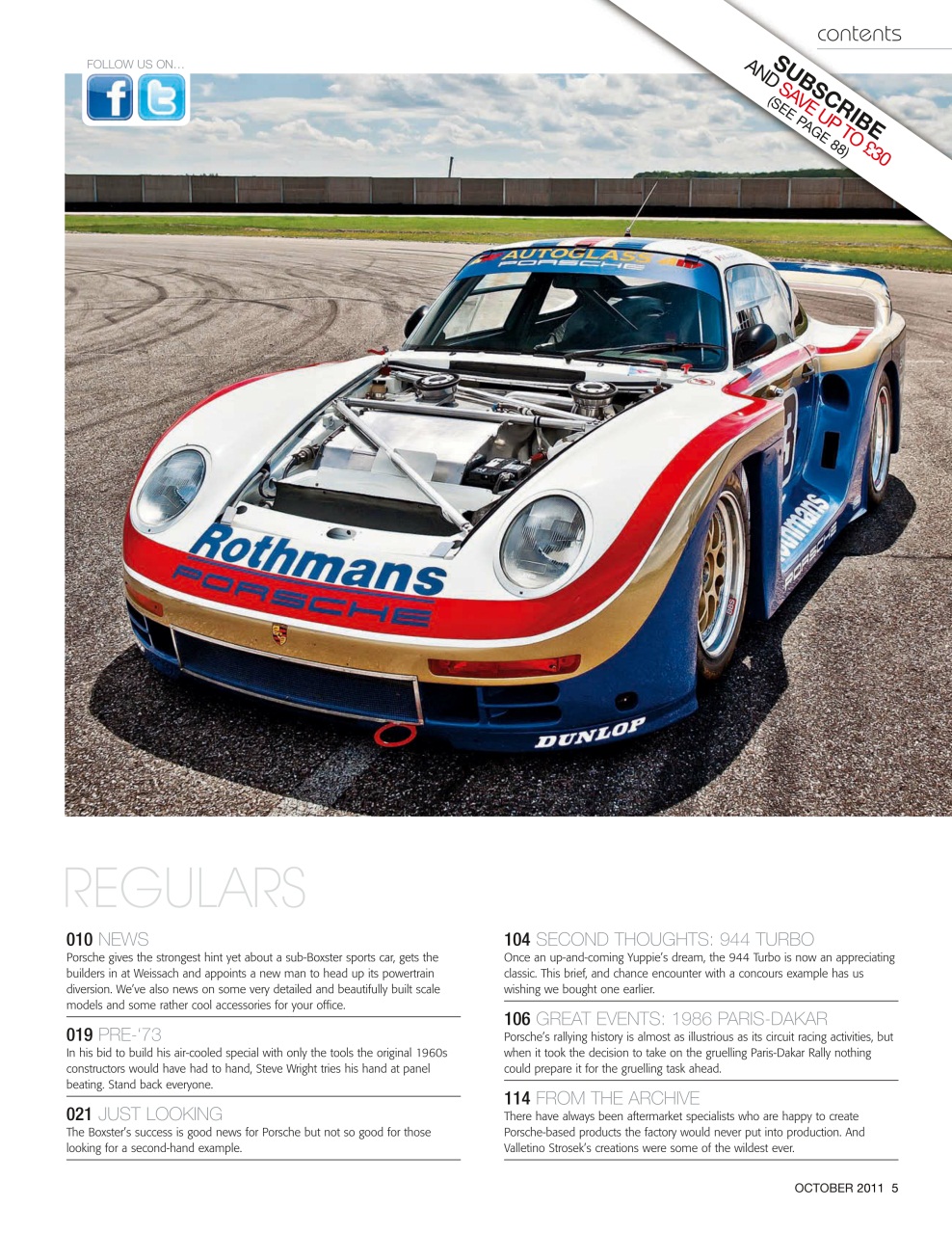 GT Porsche Preview Pages