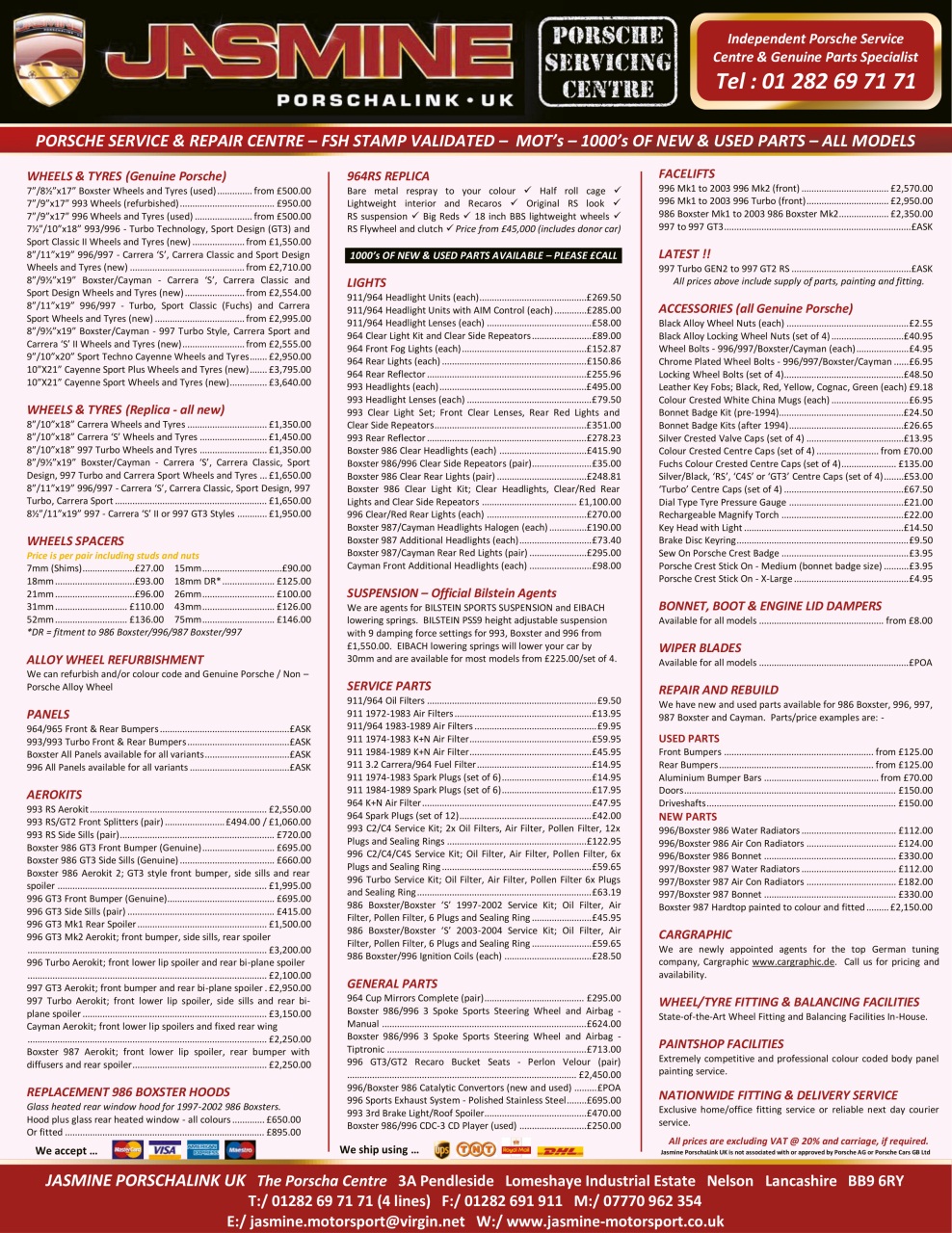 GT Porsche Preview Pages