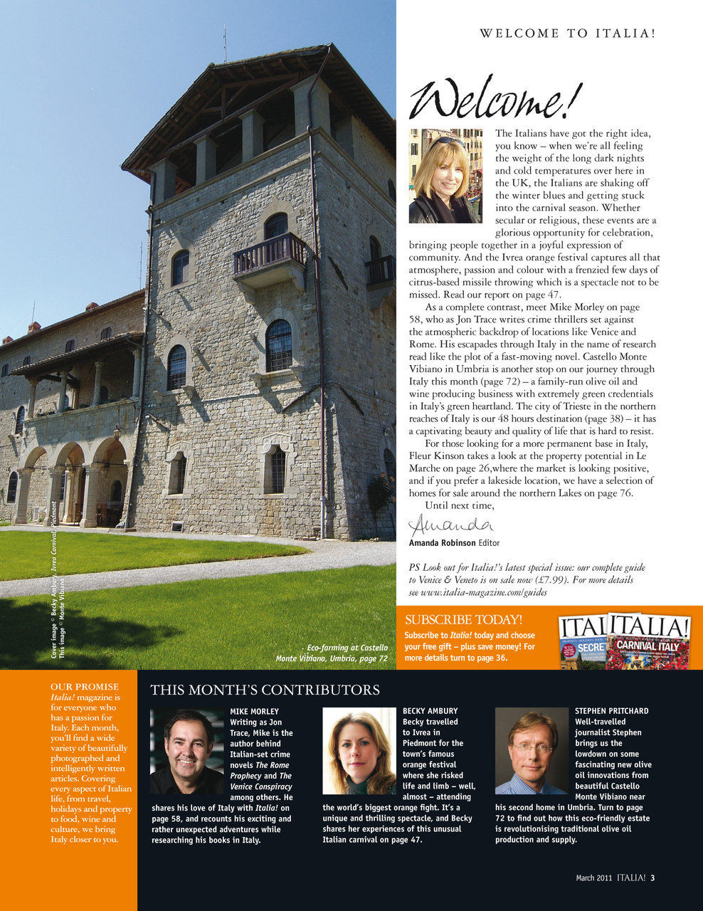 Italia! Preview Pages