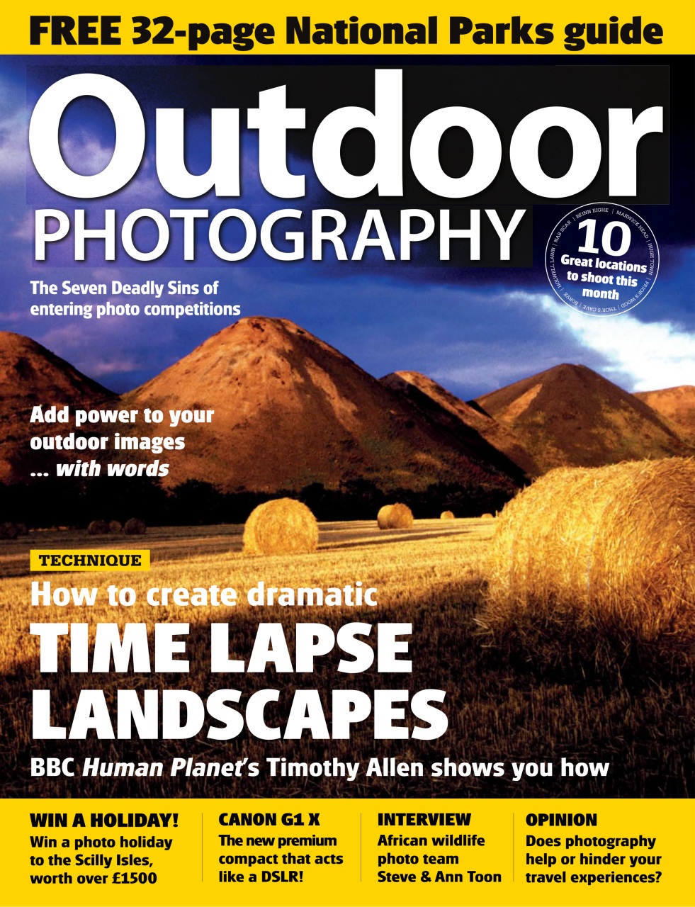 Outdoor Photography Preview Pages
