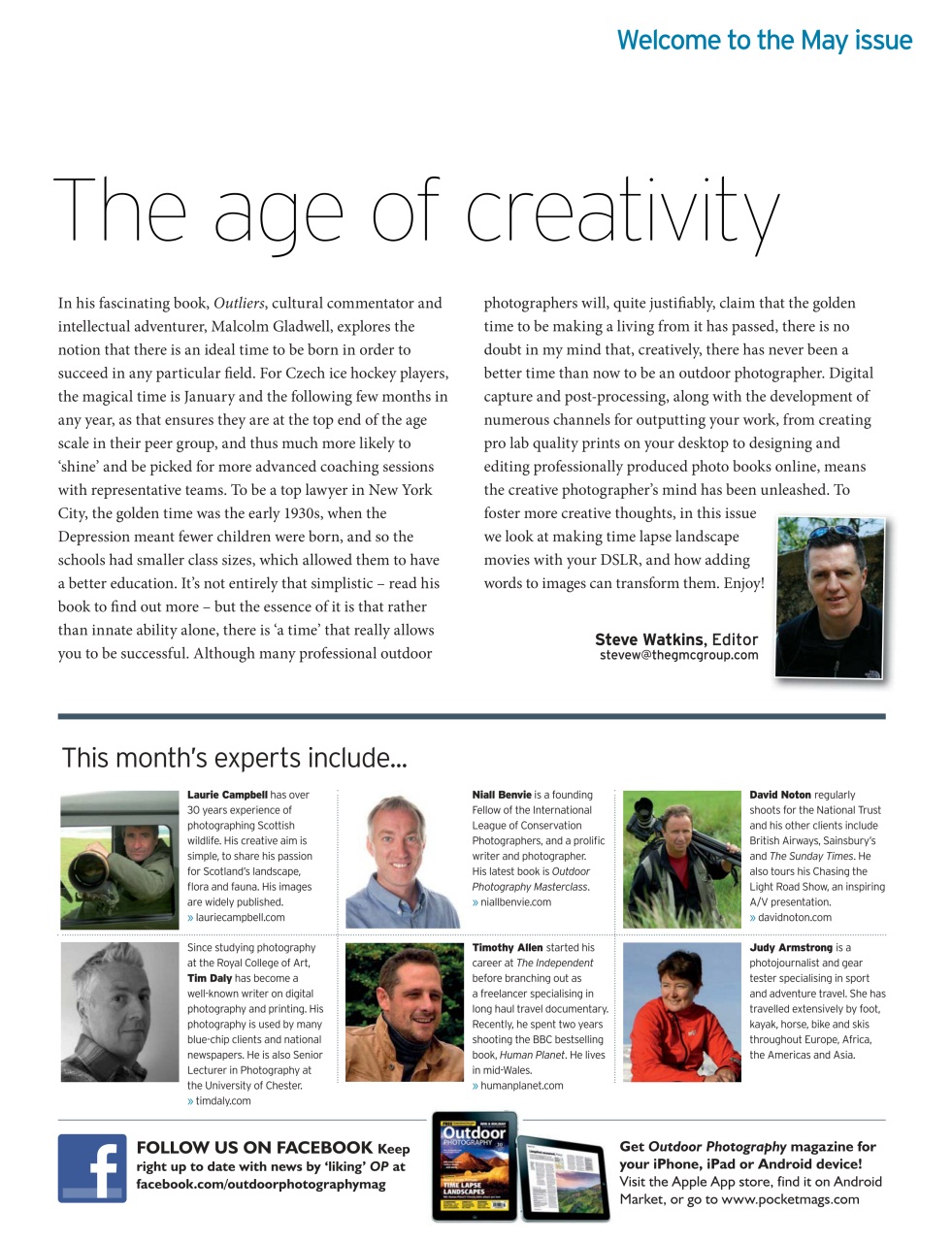 Outdoor Photography Preview Pages