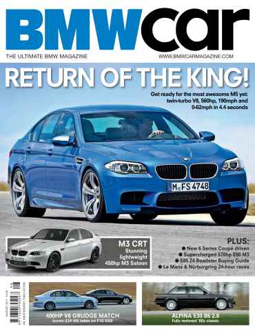 Total BMW issue August 2011
