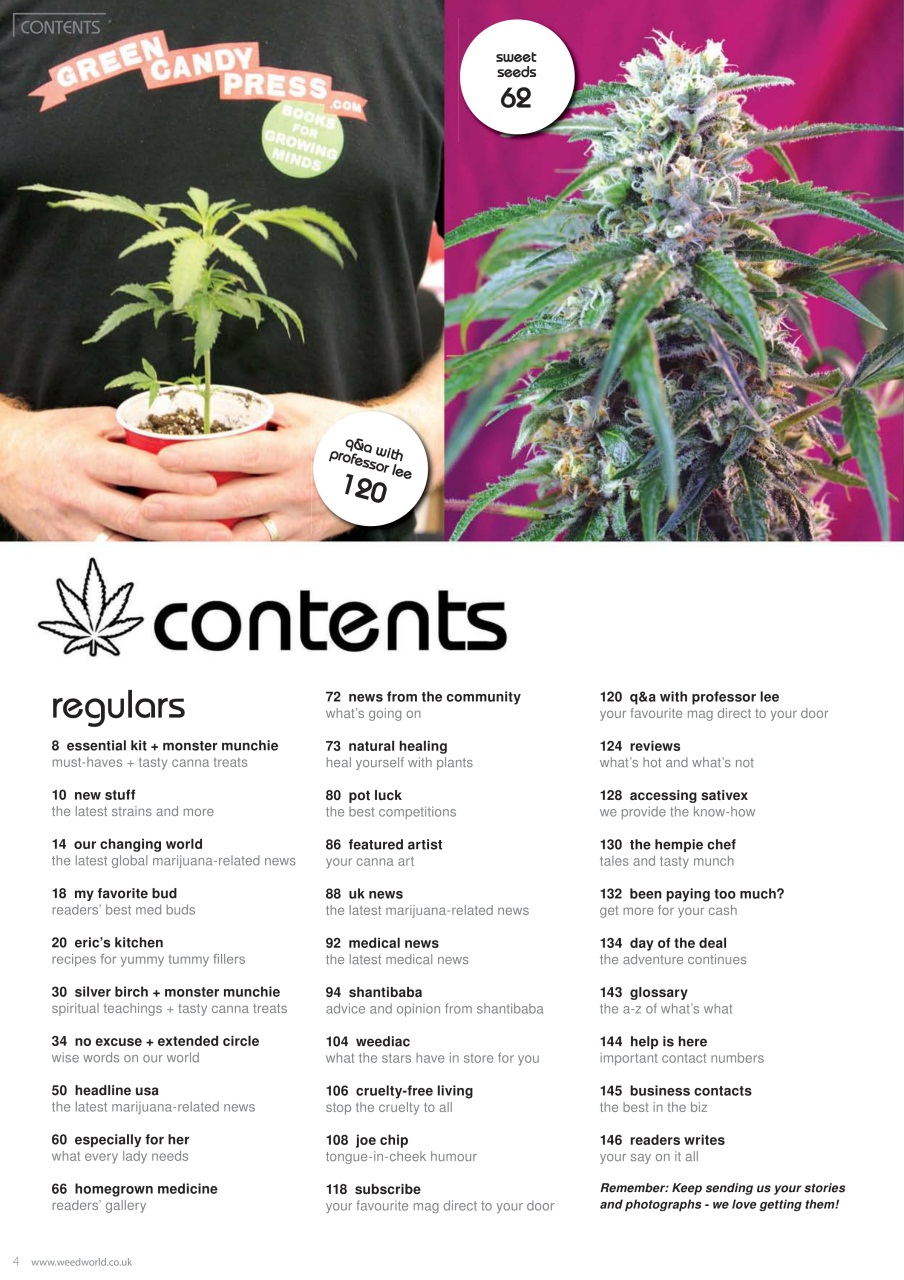 Weed World Preview Pages