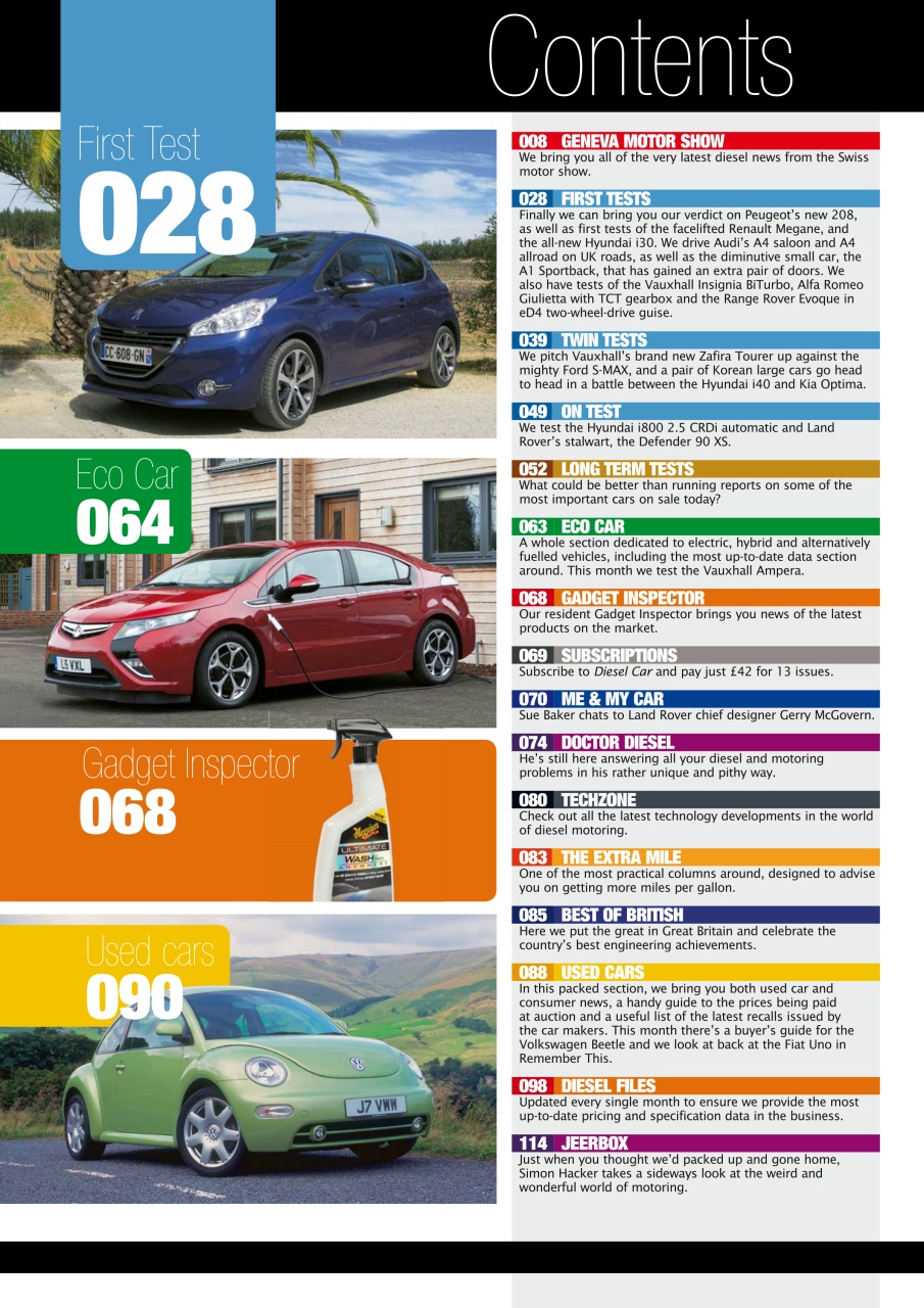 Diesel&EcoCar Magazine Preview Pages