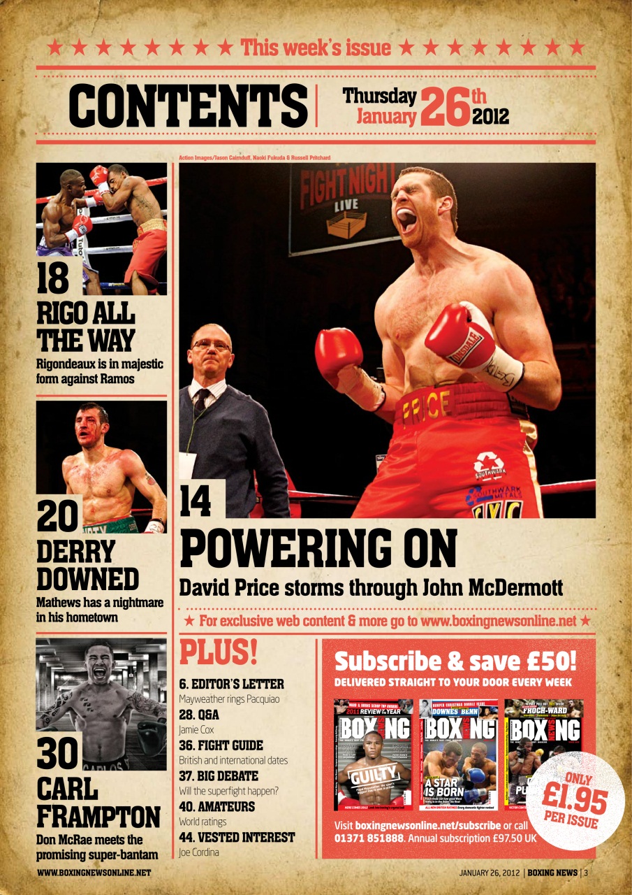 Boxing News Preview Pages