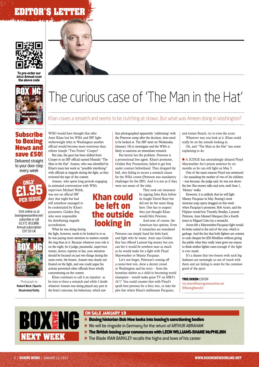 Boxing News Preview Pages