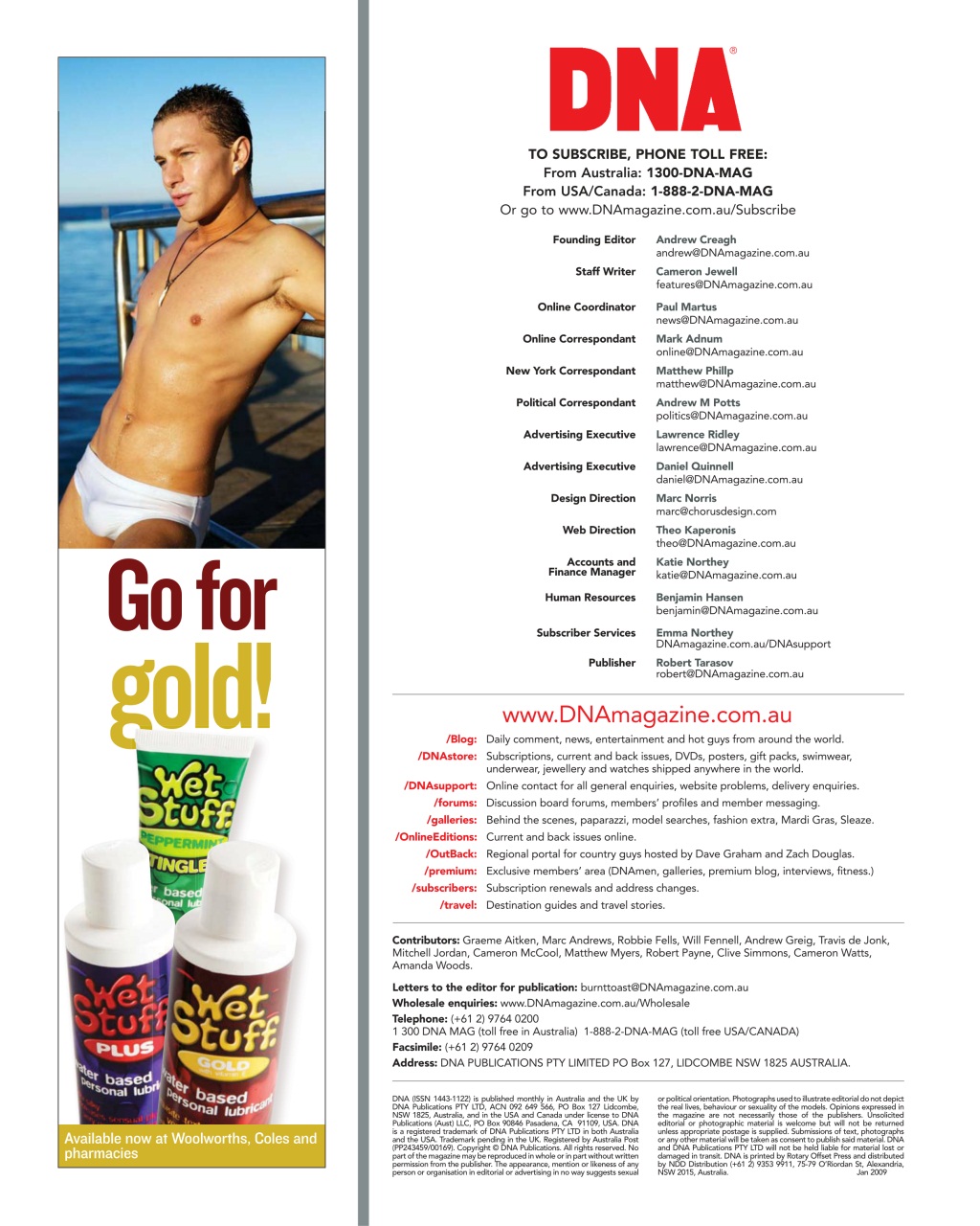 DNA Magazine Preview Pages