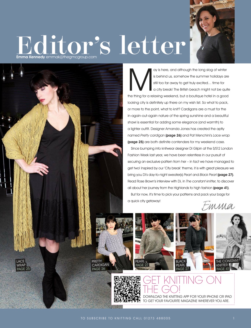 Knitting Preview Pages