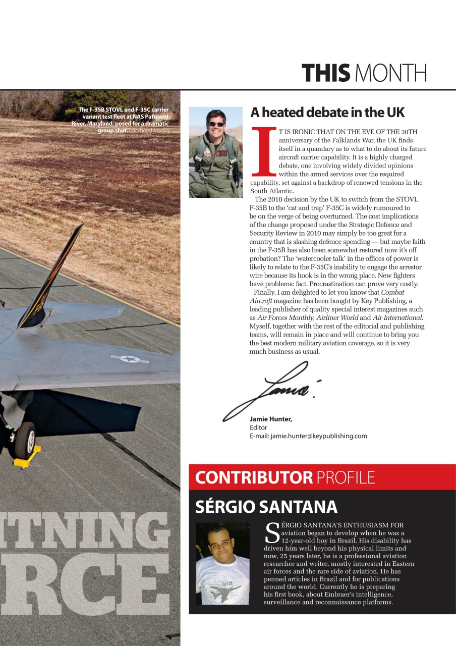 Combat Aircraft Journal Preview Pages