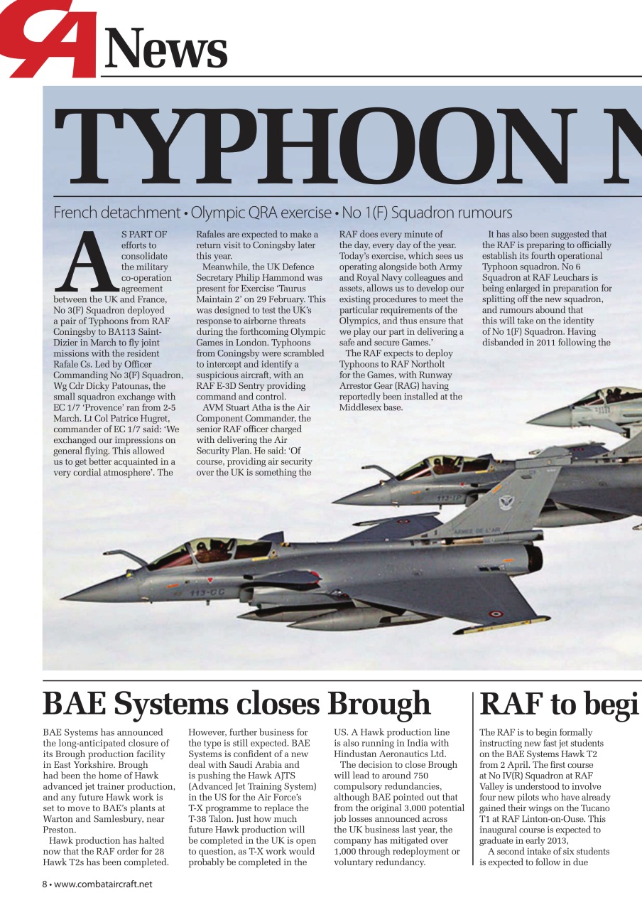 Combat Aircraft Journal Preview Pages