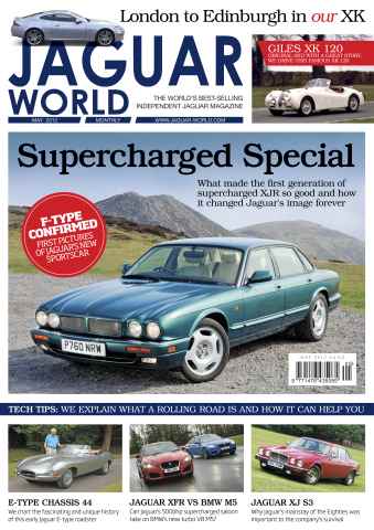 Jaguar World issue Supercharged XJR May 2012