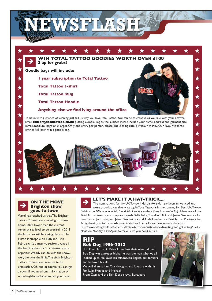 Total Tattoo Preview Pages