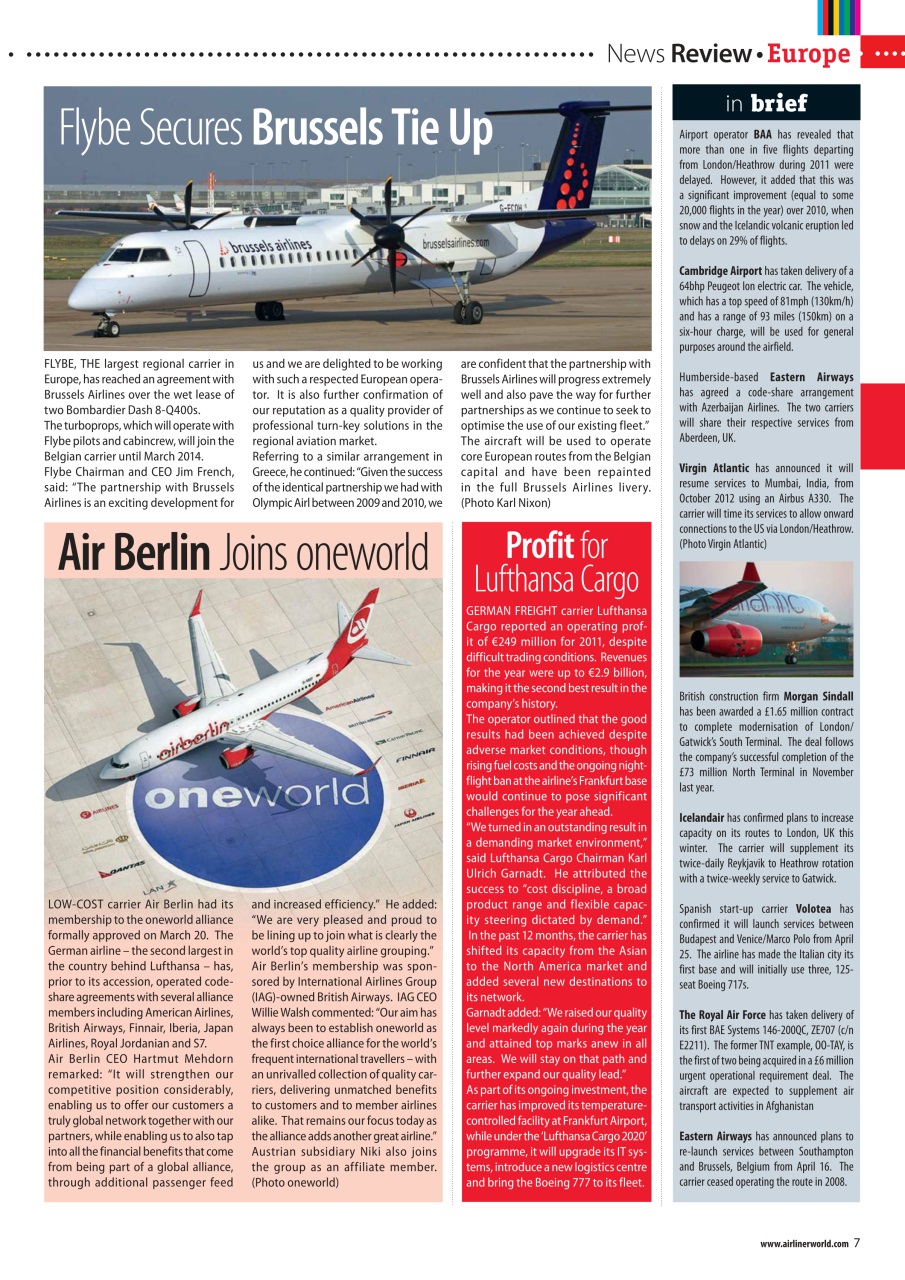Airliner World Preview Pages