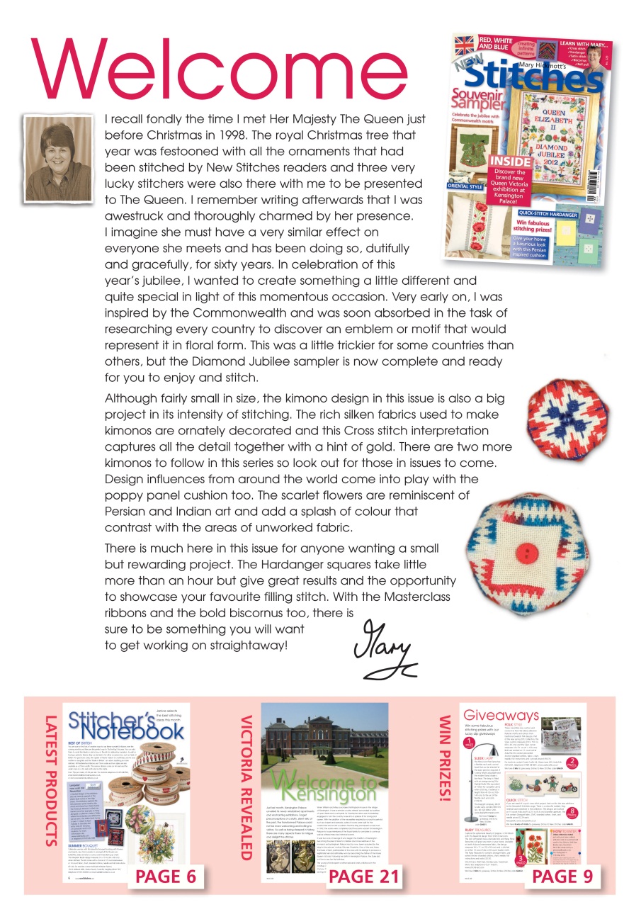 New Stitches Preview Pages