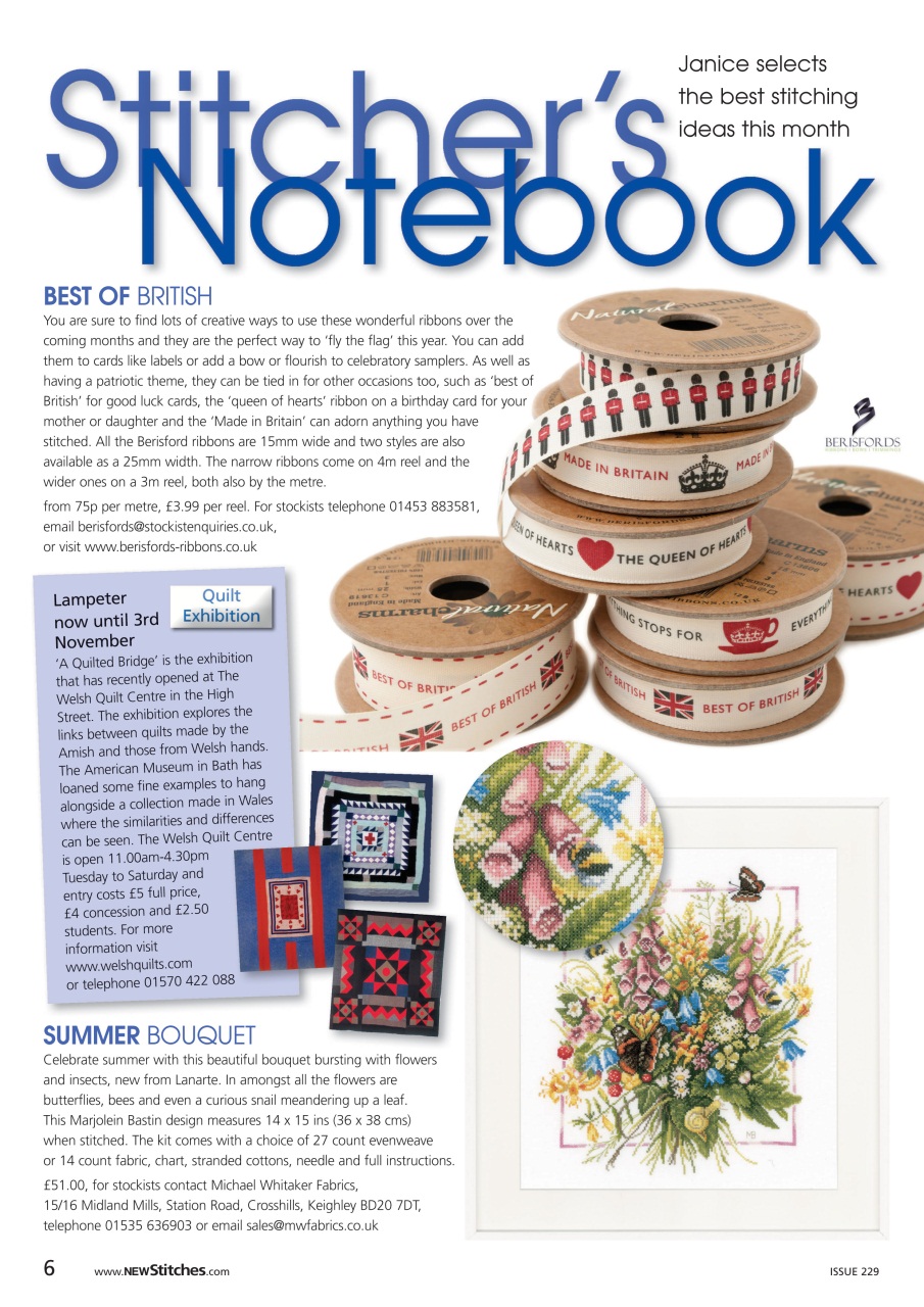 New Stitches Preview Pages