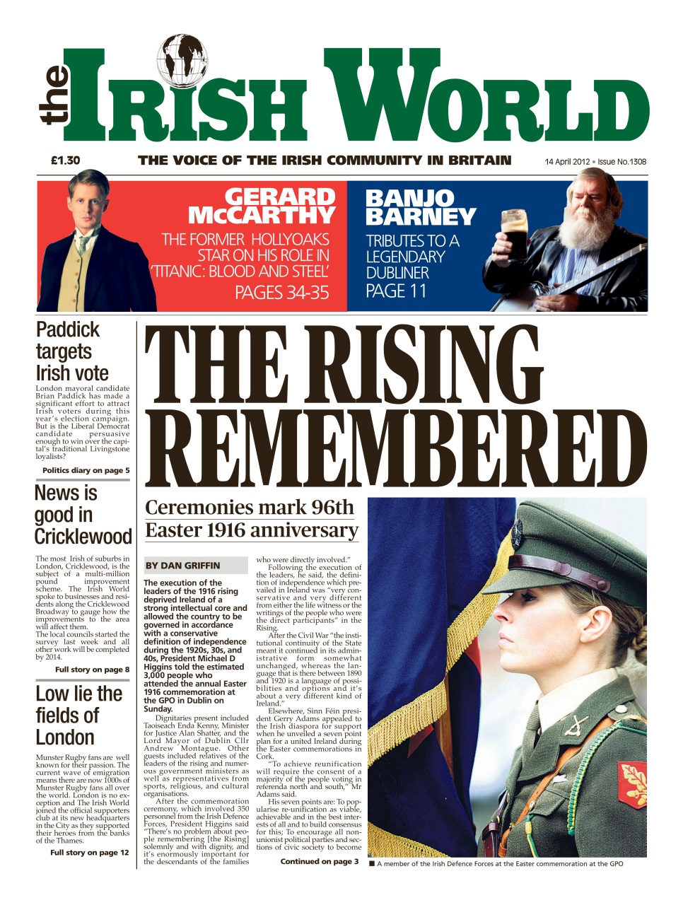 Irish World Preview Pages