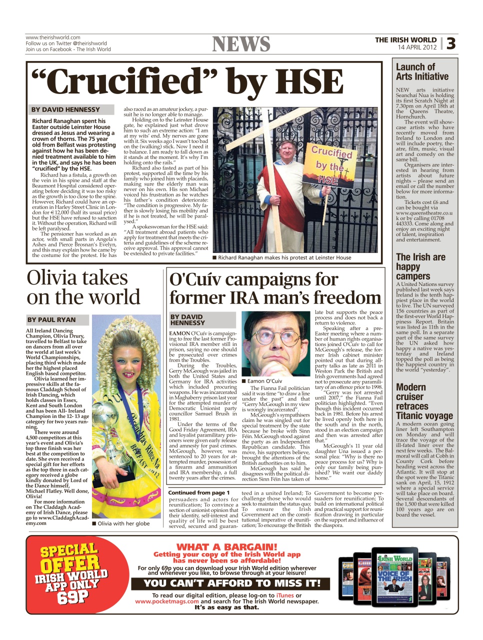 Irish World Preview Pages