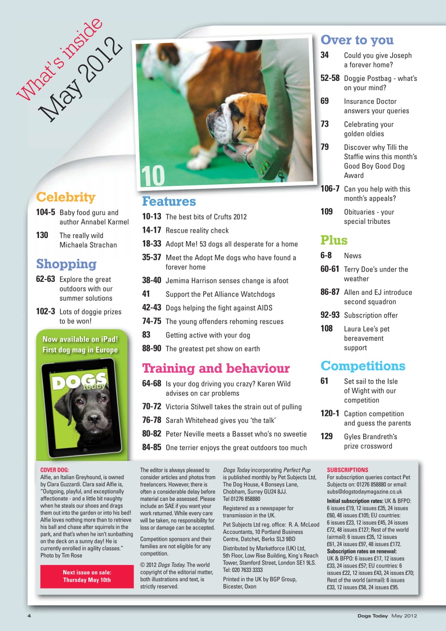 Dogs Today Magazine Preview Pages