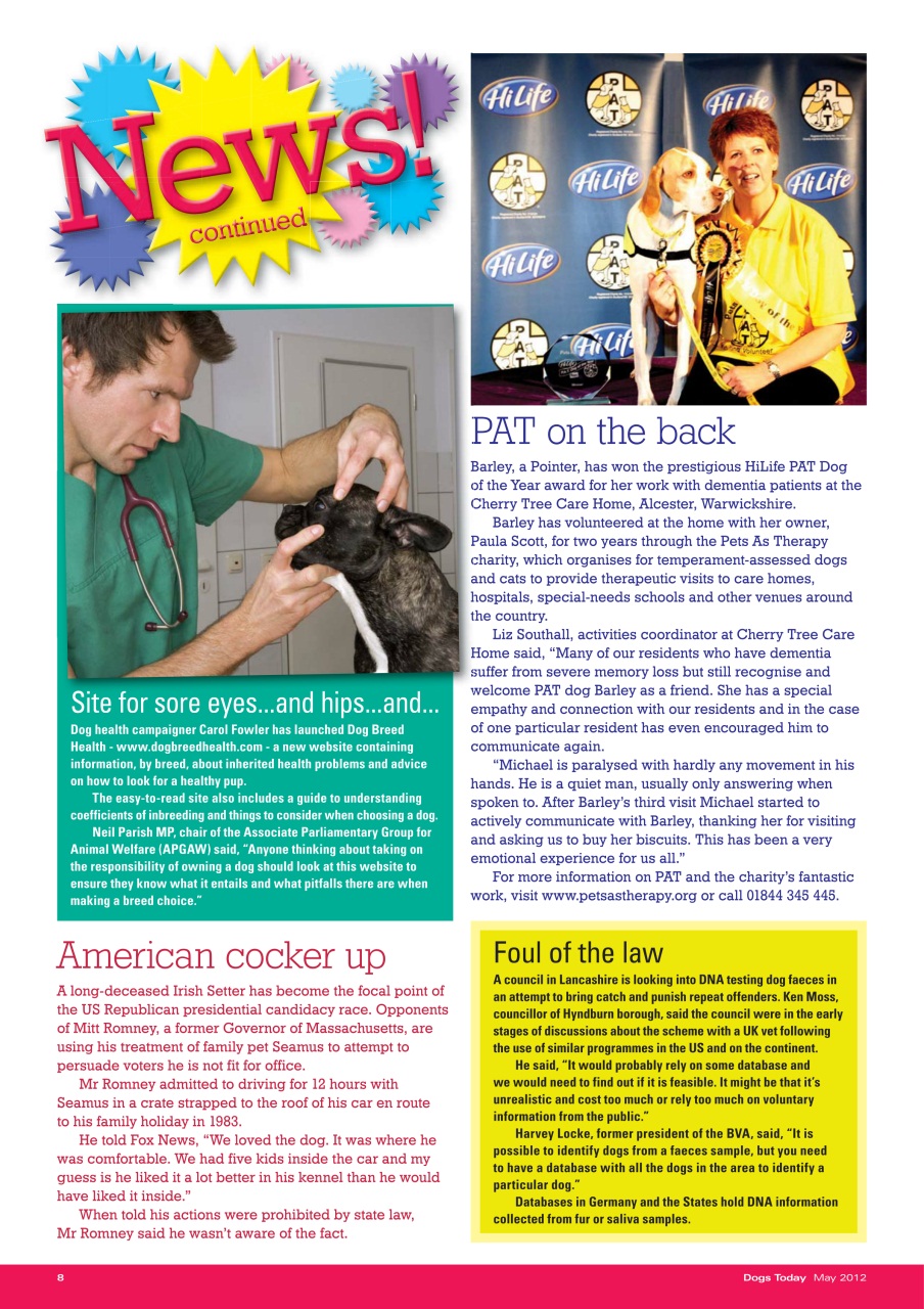 Dogs Today Magazine Preview Pages