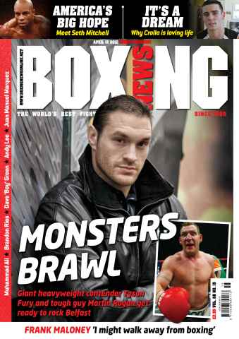Boxing News issue 12th April 2012