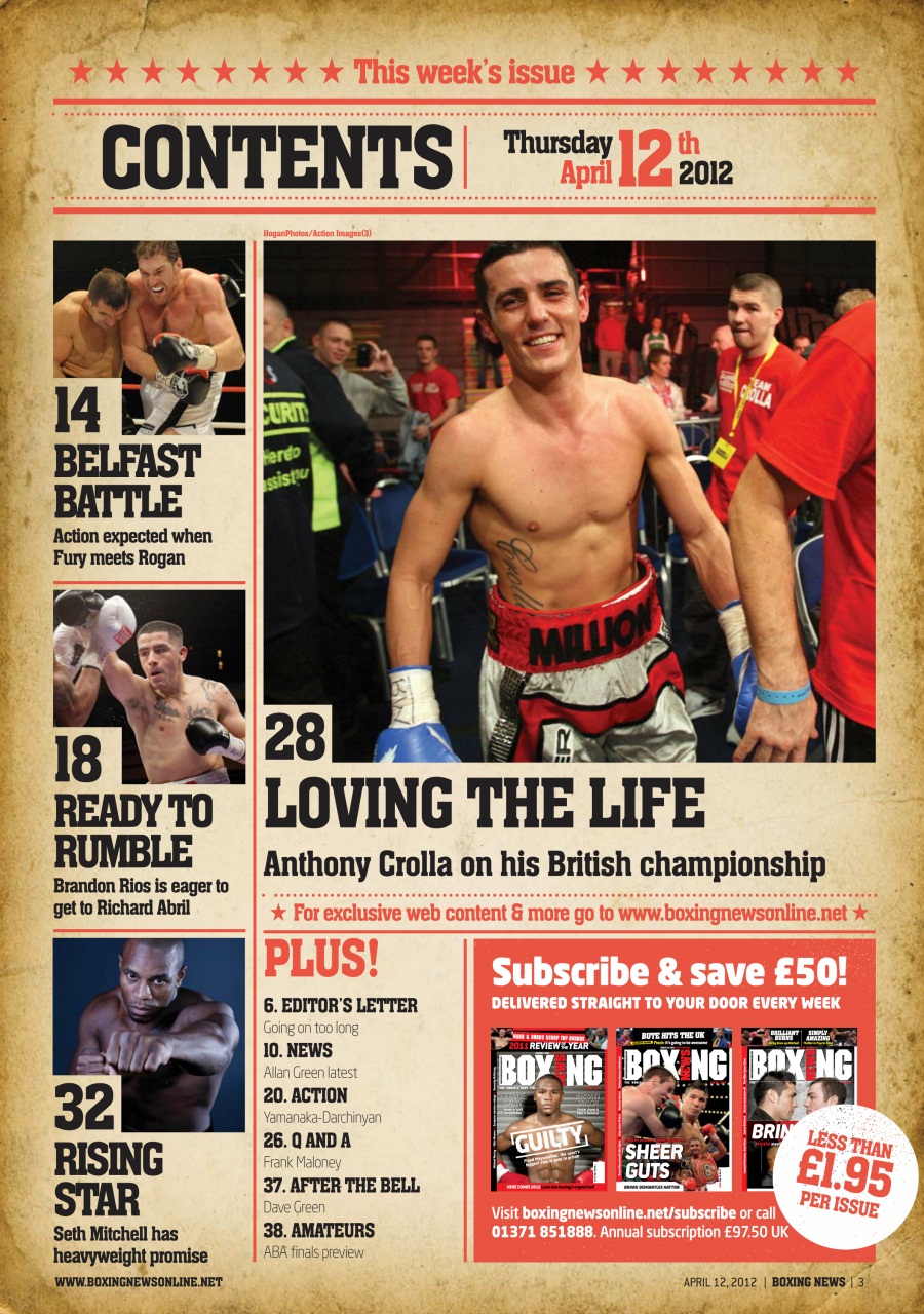 Boxing News Preview Pages