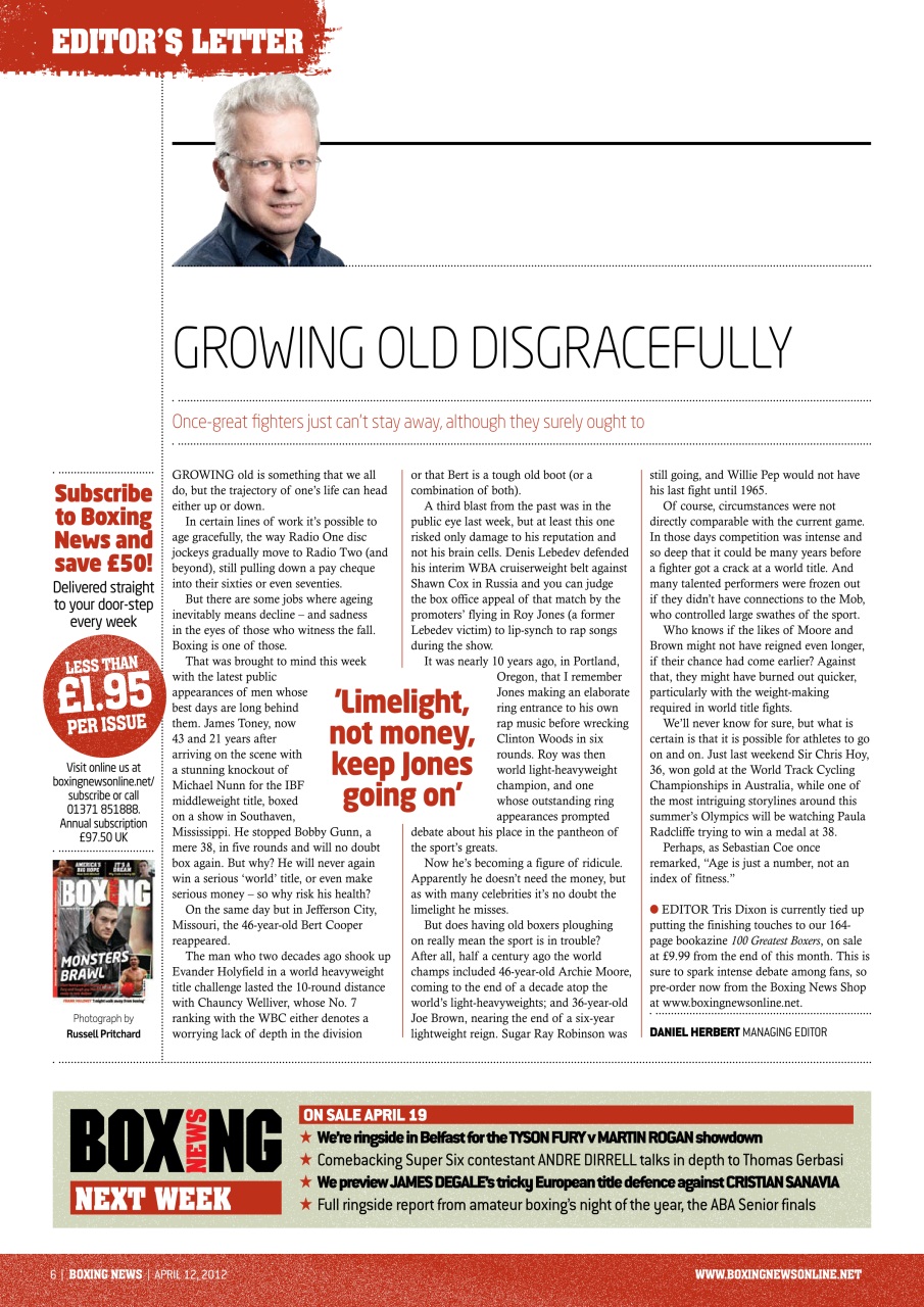 Boxing News Preview Pages