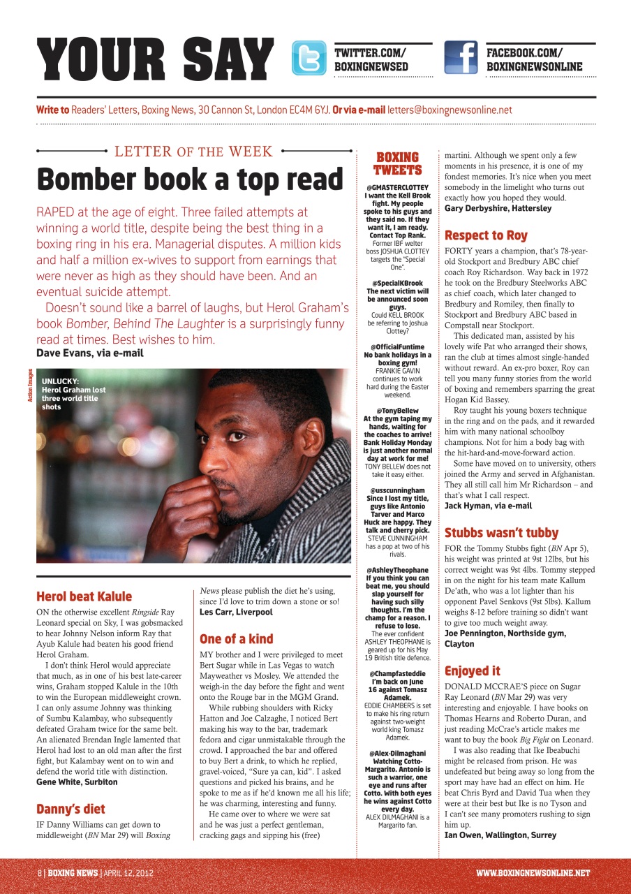 Boxing News Preview Pages