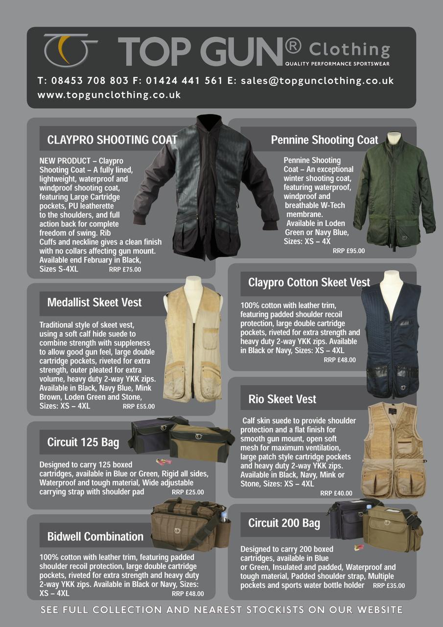 Clay Shooting Preview Pages