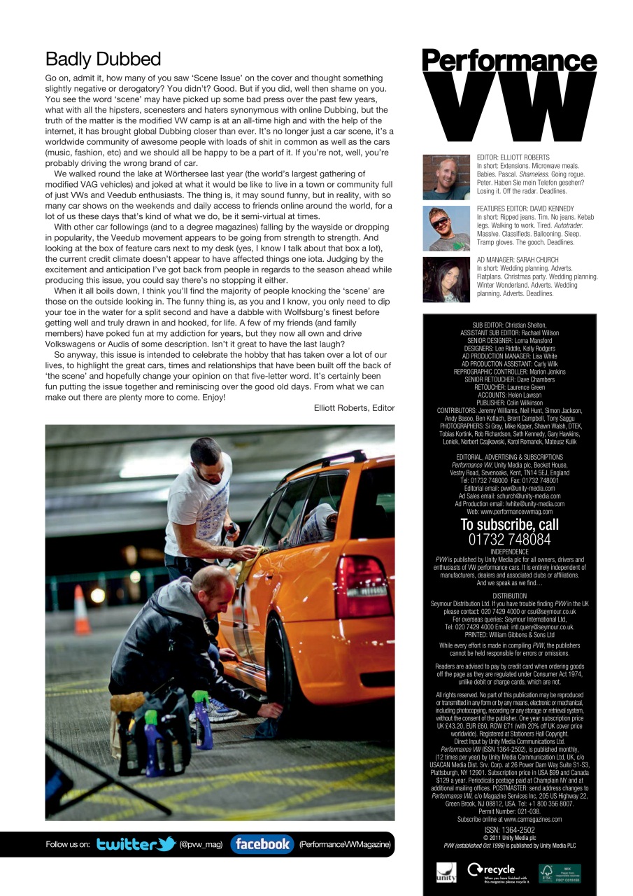 Performance VW Preview Pages