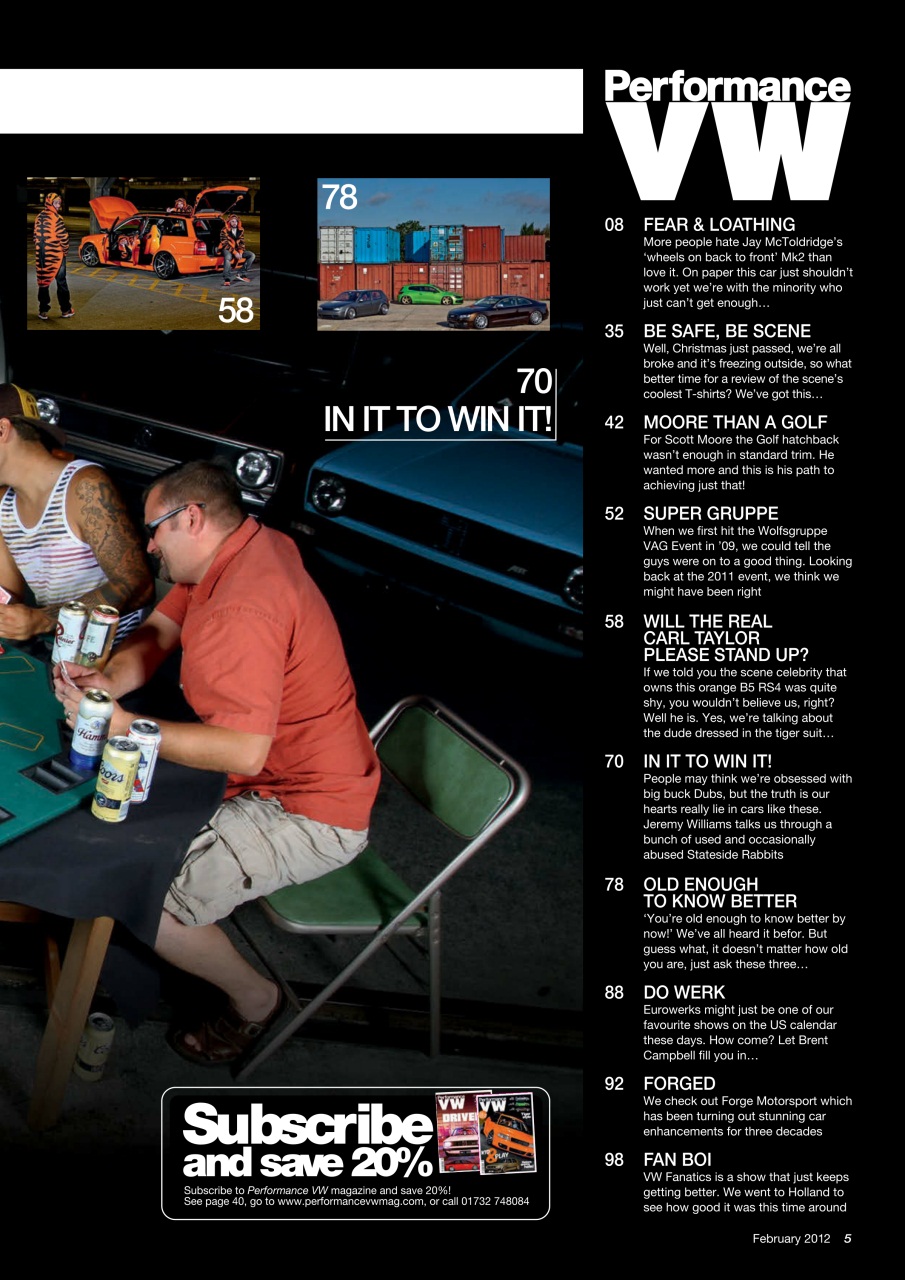 Performance VW Preview Pages