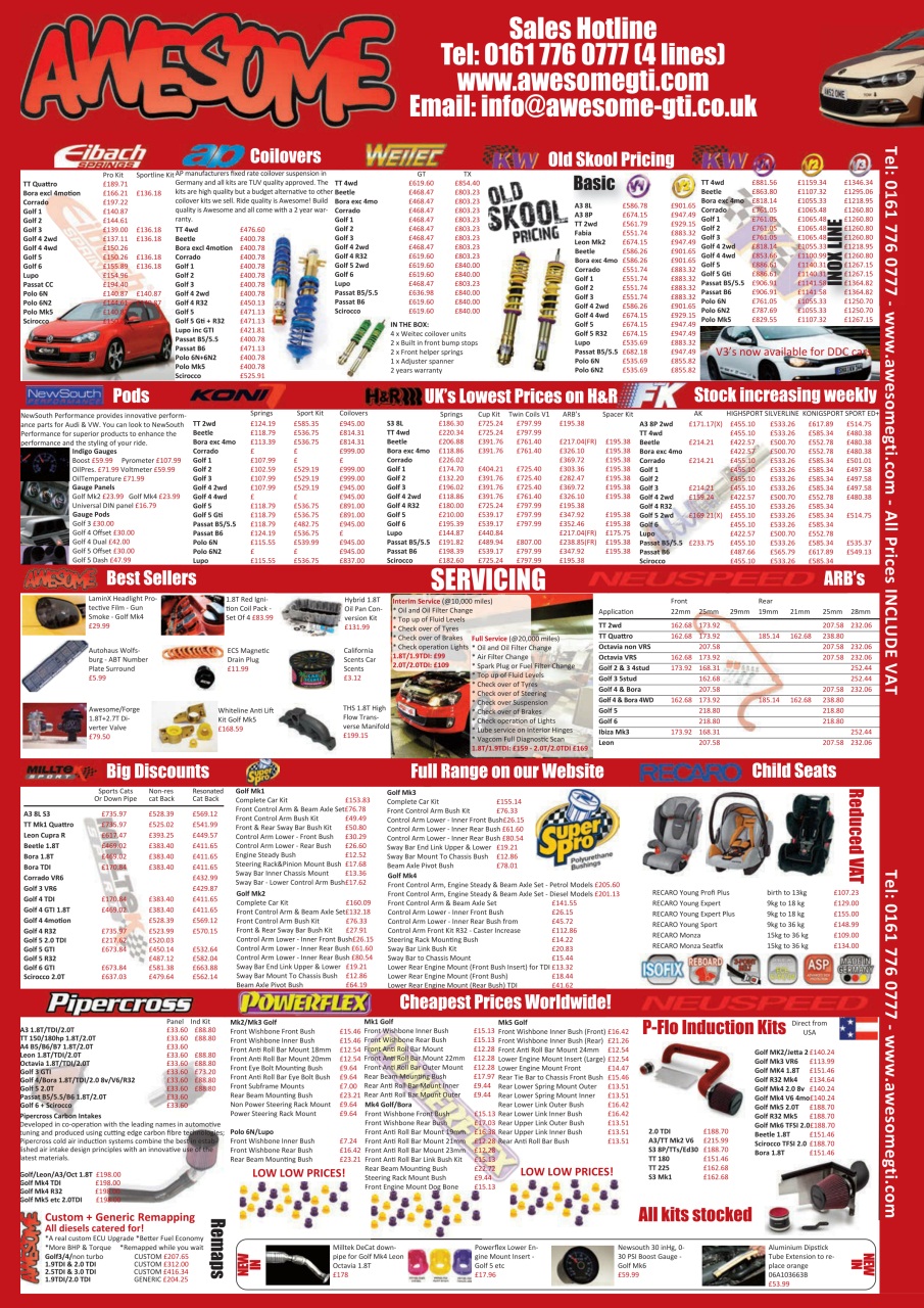 Performance VW Preview Pages