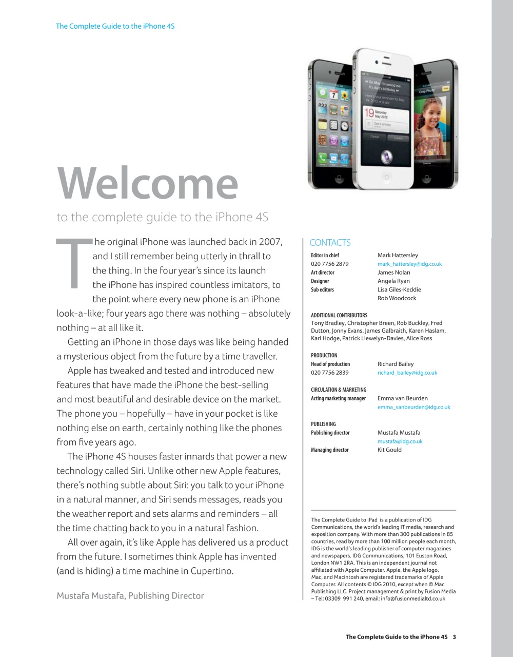 iPad and iPhone User Preview Pages
