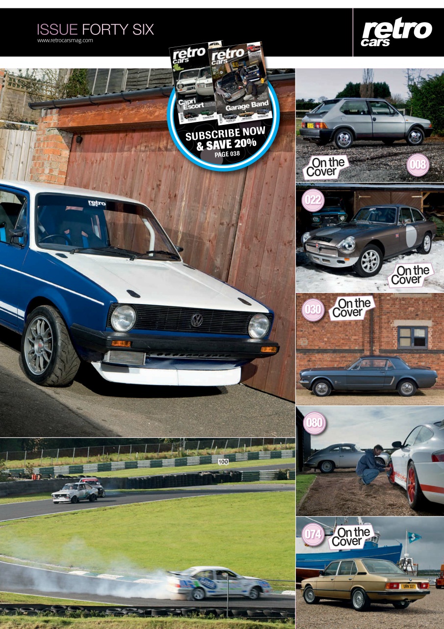 Retro Cars Preview Pages