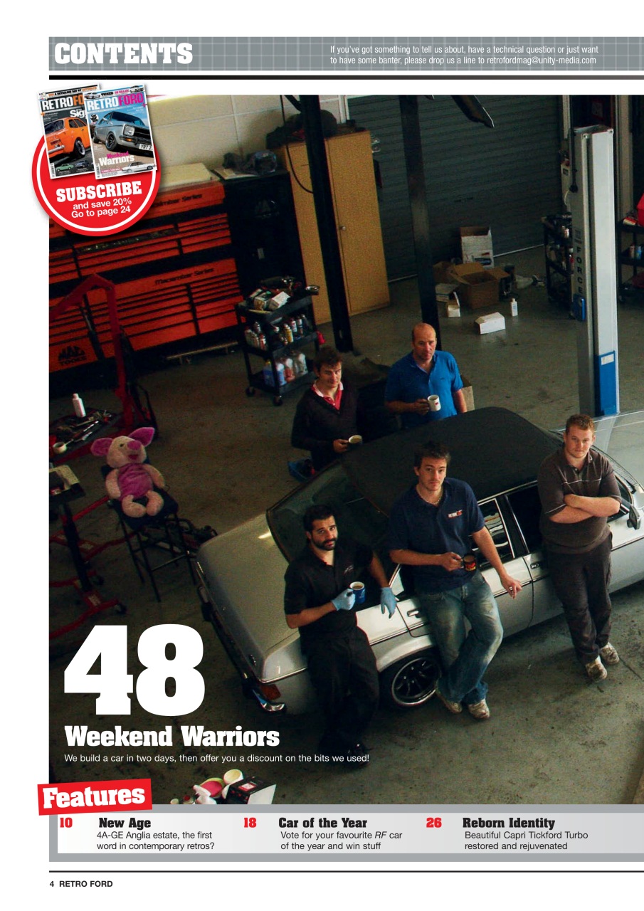 Retro Ford Preview Pages