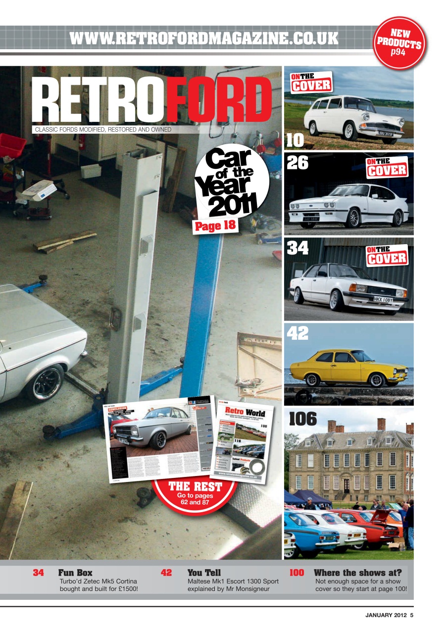 Retro Ford Preview Pages