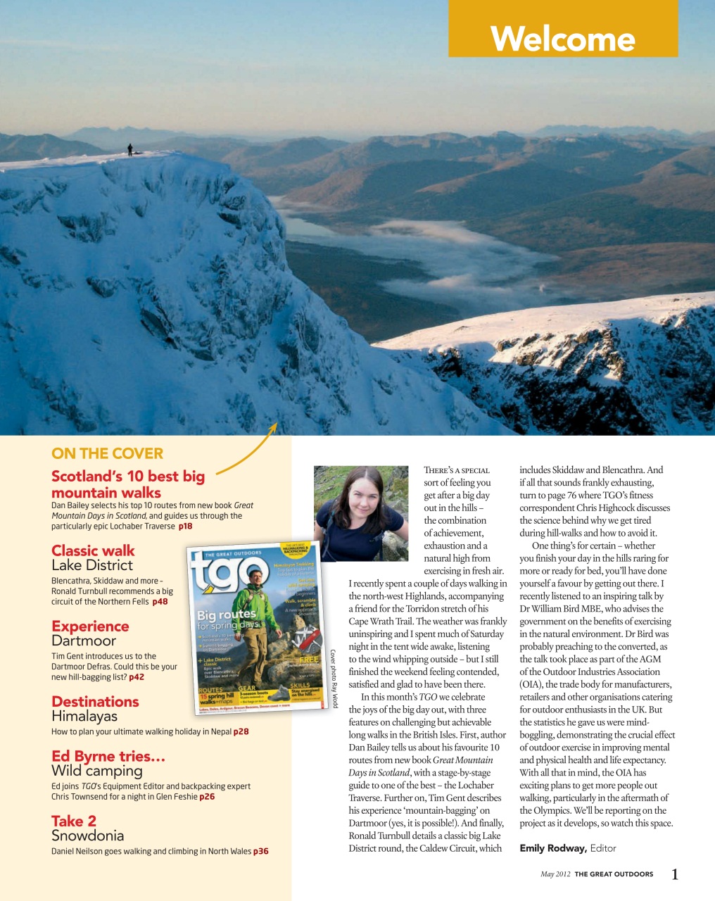 TGO - The Great Outdoors Magazine Preview Pages