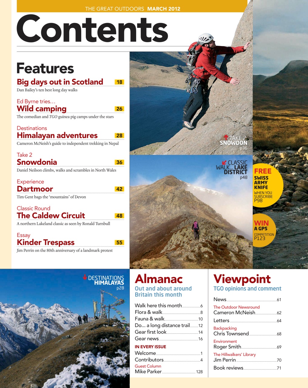 TGO - The Great Outdoors Magazine Preview Pages