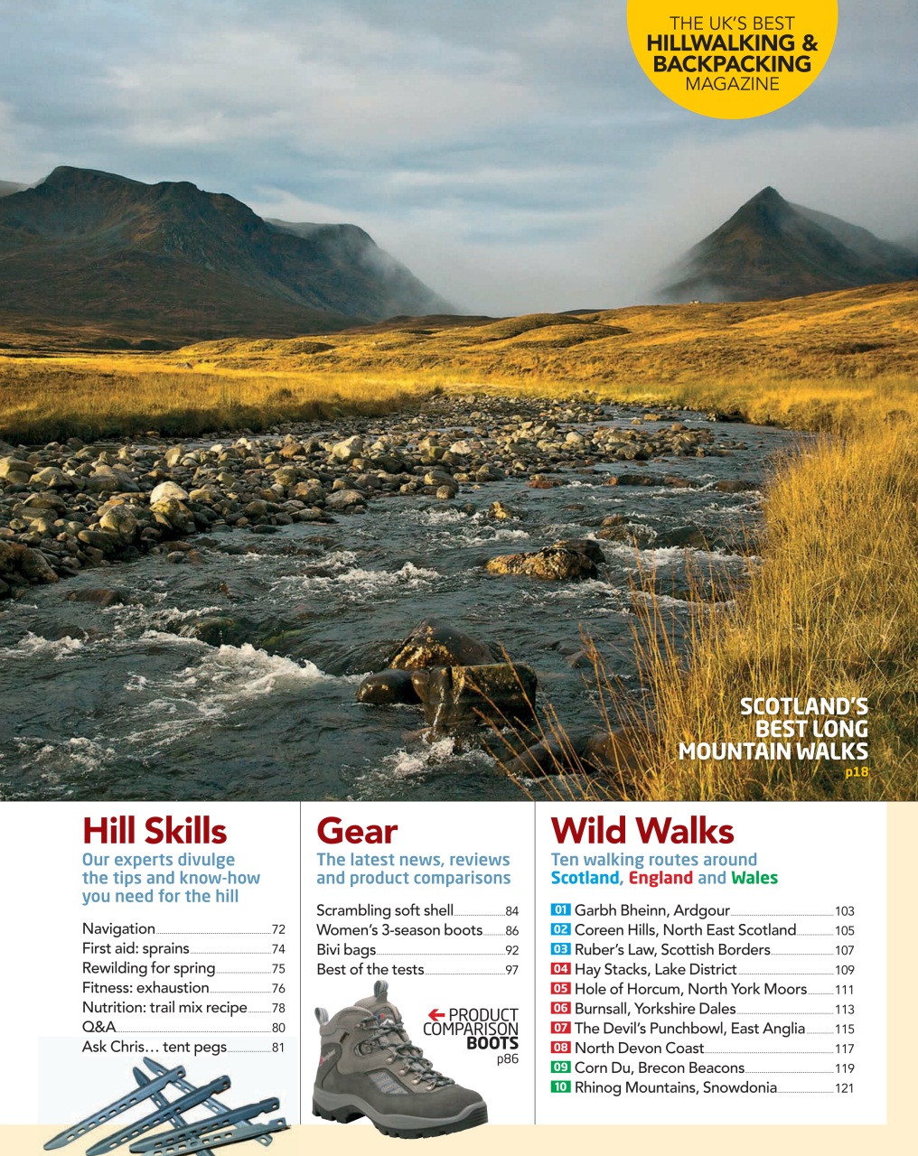 TGO - The Great Outdoors Magazine Preview Pages