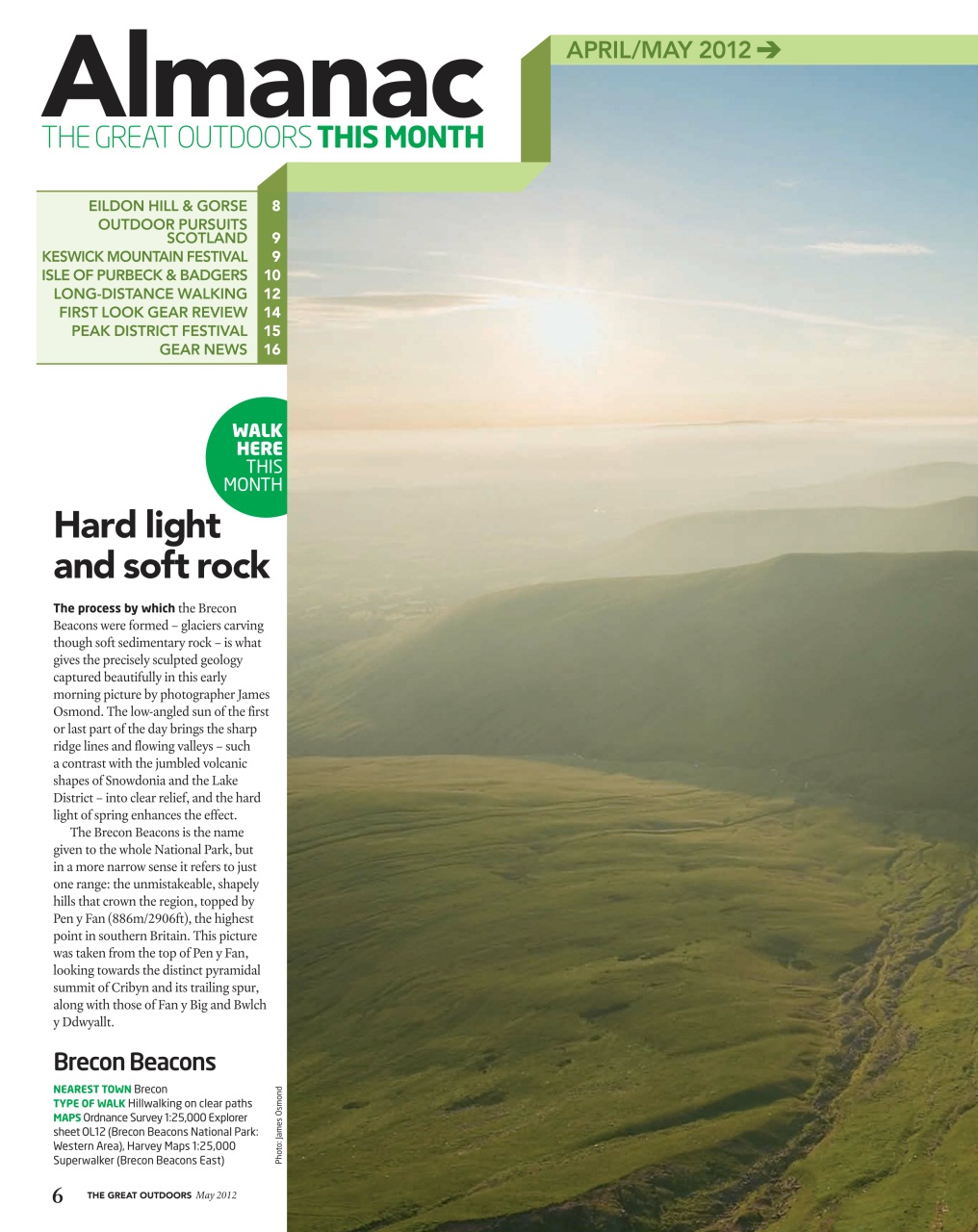 TGO - The Great Outdoors Magazine Preview Pages