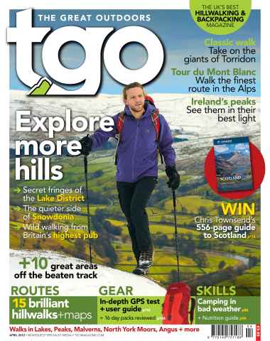 TGO - The Great Outdoors Magazine issue April 12