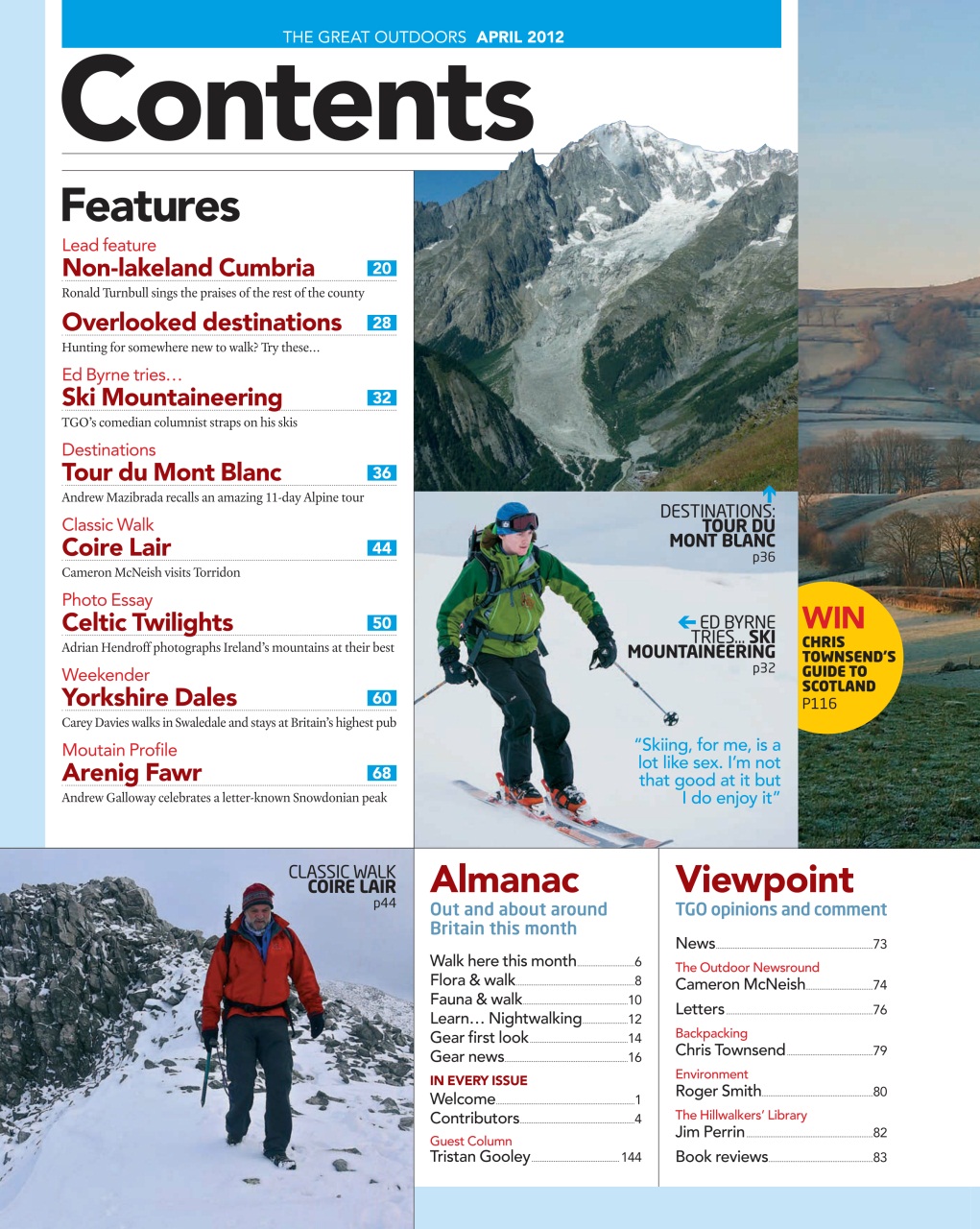 TGO - The Great Outdoors Magazine Preview Pages
