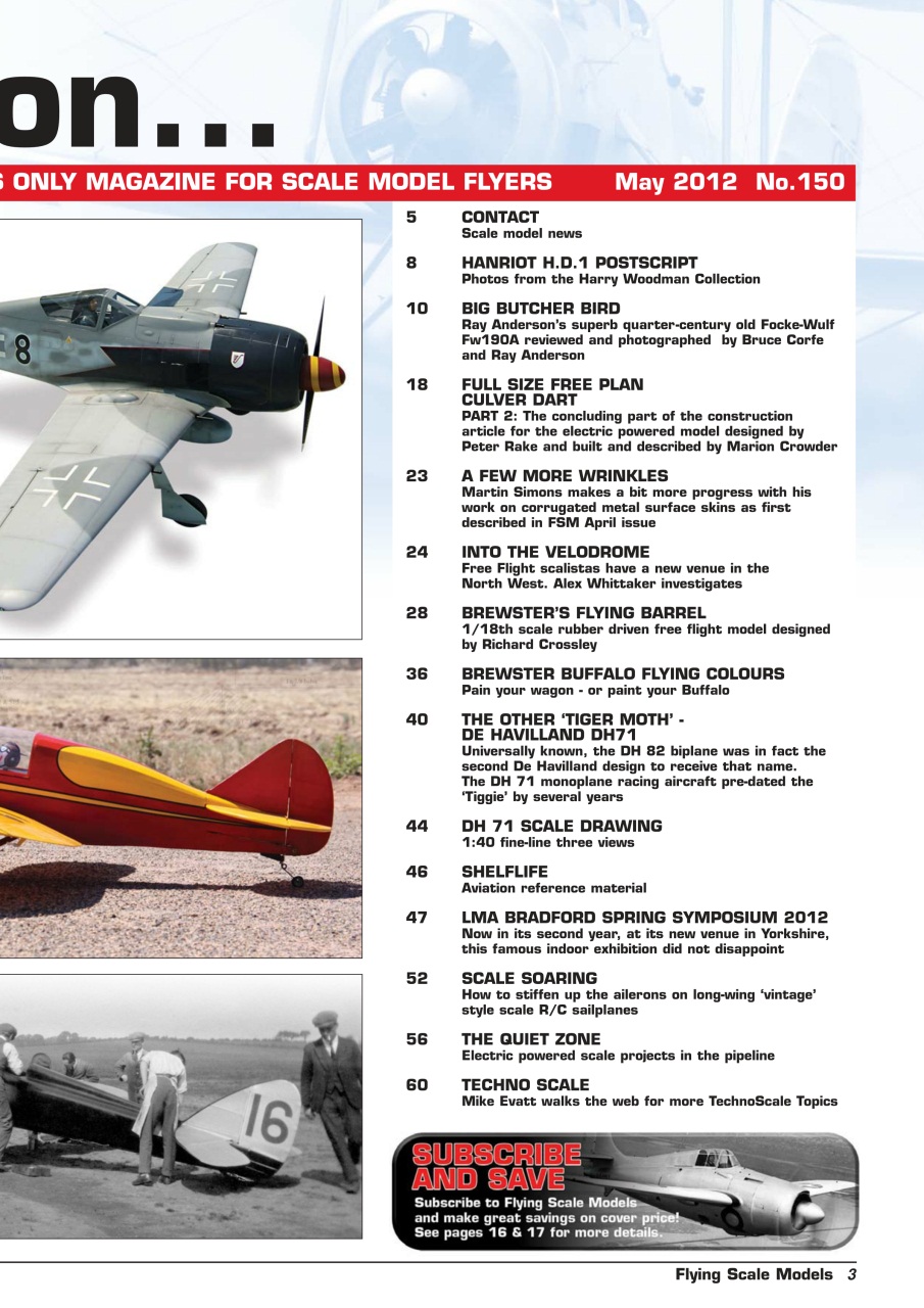 Flying Scale Models Preview Pages