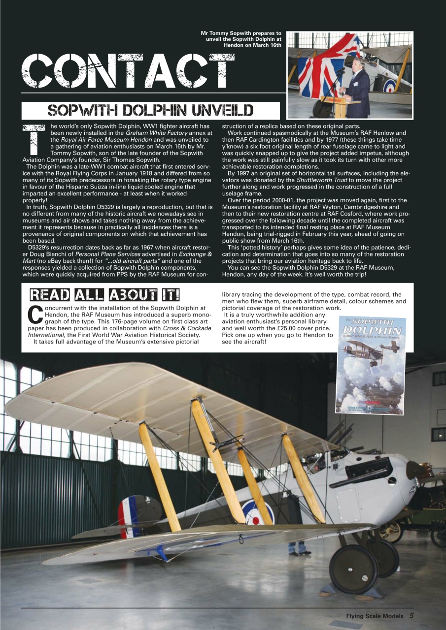 Flying Scale Models Preview Pages