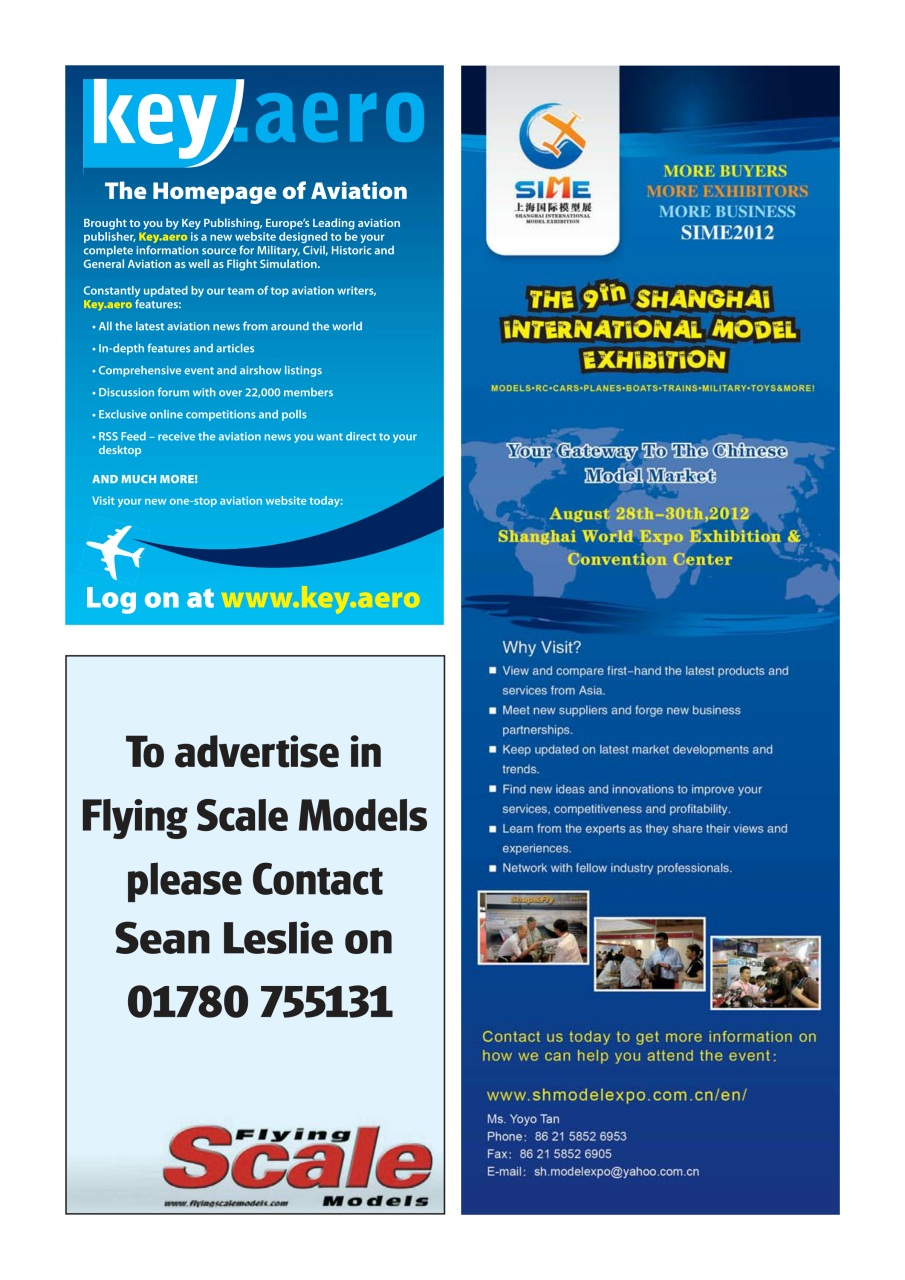 Flying Scale Models Preview Pages