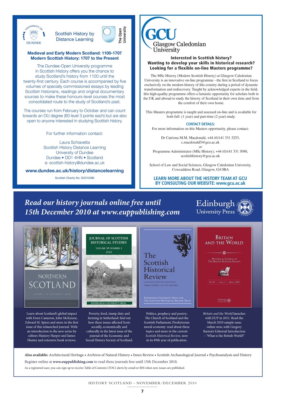 History Scotland Preview Pages